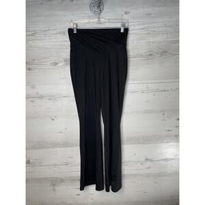 SO Flare Leggings Womens Medium Black High Rise Stretch Yoga Activewear Pants